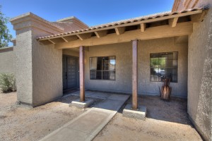 Front Entry - Camino Santo Drive Home for Sale in Scottsdale